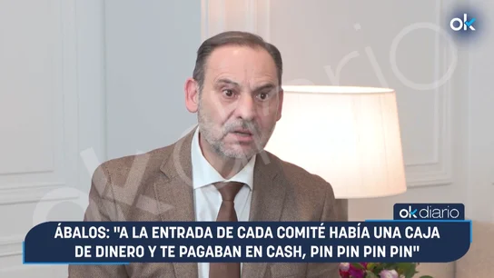 Ábalos en 'Okdiario' Ábalos en 'Okdiario'