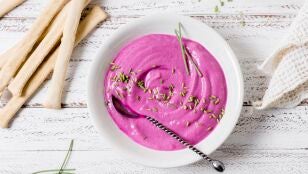 Crema de col lombarda