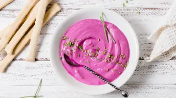 Crema de col lombarda Crema de col lombarda