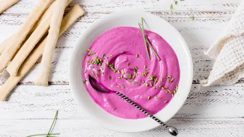 Crema de col lombarda Crema de col lombarda