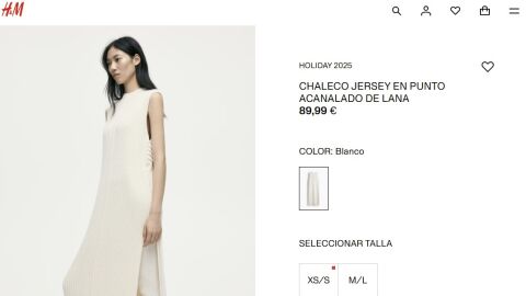 Chaleco jersey de HyM