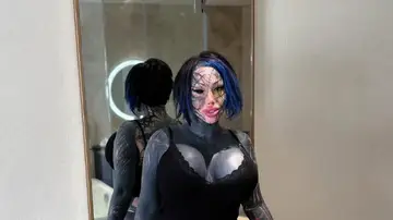 Imagen de archivo de la influencer Mary Magdalene. Imagen de archivo de la influencer Mary Magdalene.