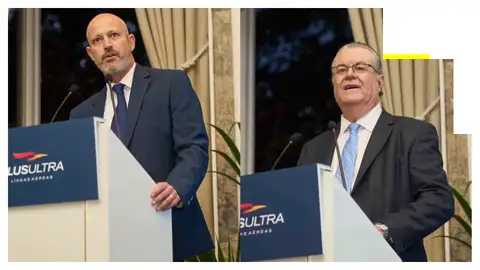 El presidente y el CEO de Plus Ultra El presidente y el CEO de Plus Ultra