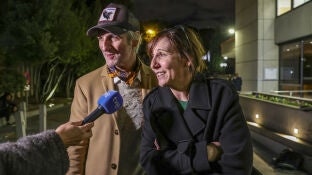 Imagen de Ernesto y Malena Alterio, hijos de H&eacute;ctor Alterio. 