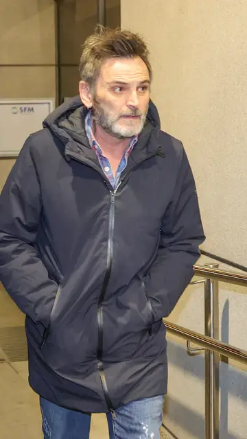 Fernando Tejero en la despedida de Héctor Alterio Fernando Tejero en la despedida de Héctor Alterio