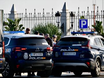 Imagen de la Polic&iacute;a Nacional en el Puerto de Ceuta 