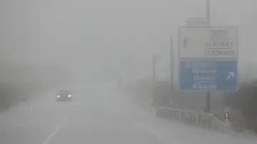 Vista general de la N332 bajo la lluvia en foto de archivo de Manuel Bruque Vista general de la N332 bajo la lluvia en foto de archivo de Manuel Bruque