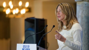 Imagen de la portavoz del PP en el Senado, Alicia Garc&iacute;a 