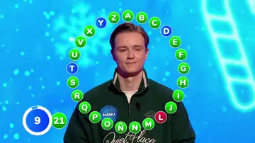 Manu se queda rozando la remontada en El Rosco: una mala elección le destina a la Silla Azul Manu se queda rozando la remontada en El Rosco: una mala elección le destina a la Silla Azul