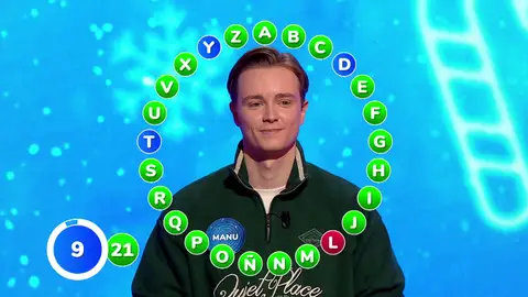 Manu se queda rozando la remontada en El Rosco: una mala elección le destina a la Silla Azul Manu se queda rozando la remontada en El Rosco: una mala elección le destina a la Silla Azul