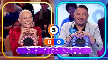 Andy Morales ‘regala’ otra victoria a Antonia San Juan en Pasapalabra: “Te está pegando una paliza” Andy Morales ‘regala’ otra victoria a Antonia San Juan en Pasapalabra: “Te está pegando una paliza”