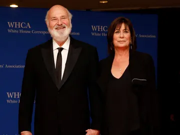 El director de cine Rob Reiner y su mujer Michel Singer El director de cine Rob Reiner y su mujer Michel Singer