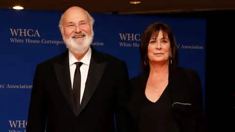 El director de cine Rob Reiner y su mujer Michel Singer El director de cine Rob Reiner y su mujer Michel Singer