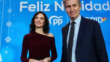 Isabel Díaz Ayuso y Alberto Núñez Feijóo Isabel Díaz Ayuso y Alberto Núñez Feijóo