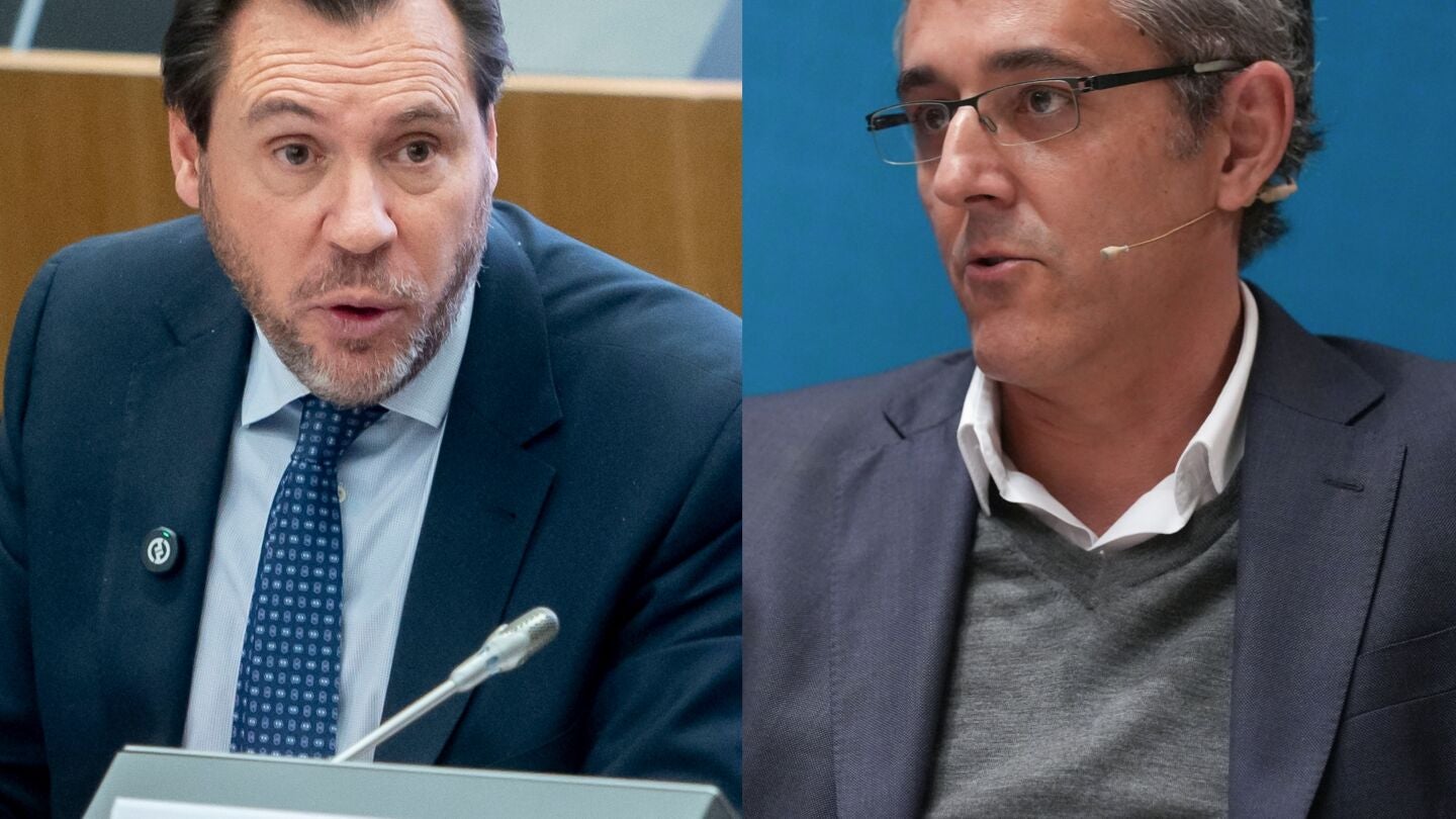 &Oacute;scar Puente y Eduardo Madina