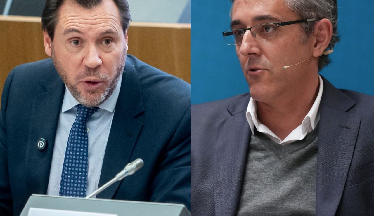 &Oacute;scar Puente y Eduardo Madina