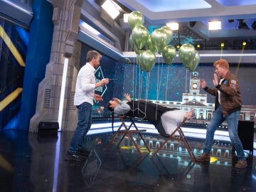 La sorpresa del mago Yunke para Cristina Pedroche: &iexcl;consigue que vuele en El Hormiguero!