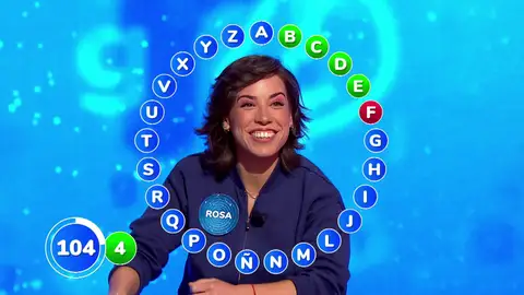 Rosa paga caro su despiste: un estrepitoso lapsus se convierte en lastre en El Rosco Rosa paga caro su despiste: un estrepitoso lapsus se convierte en lastre en El Rosco