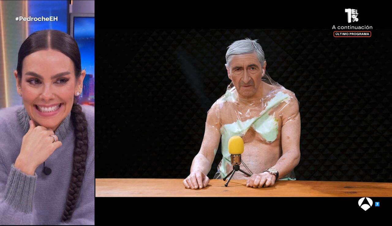 &iquest;Le roban el vestido a Cristina Pedroche? As&iacute; ha sido el desternillante sketch de Juan Carlos Ortega