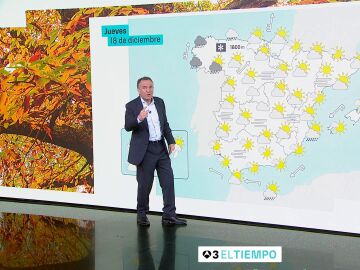 La previsi&oacute;n del jueves 18 de diciembre