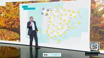 La previsión del jueves 18 de diciembre La previsión del jueves 18 de diciembre