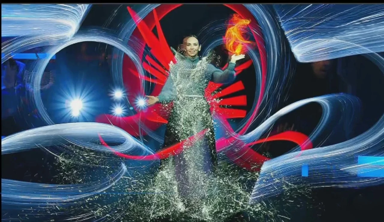 Vestido de luz: la impresionante creación de Frodo DKL para Cristina Pedroche en El Hormiguero