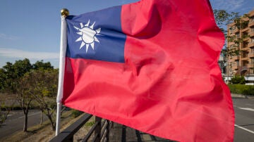 Imagen de archivo de una bandera de Taiw&aacute;n.