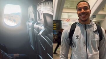 La expedici&oacute;n del Surne Bilbao Basket y su complicado aterrizaje en Bilbao