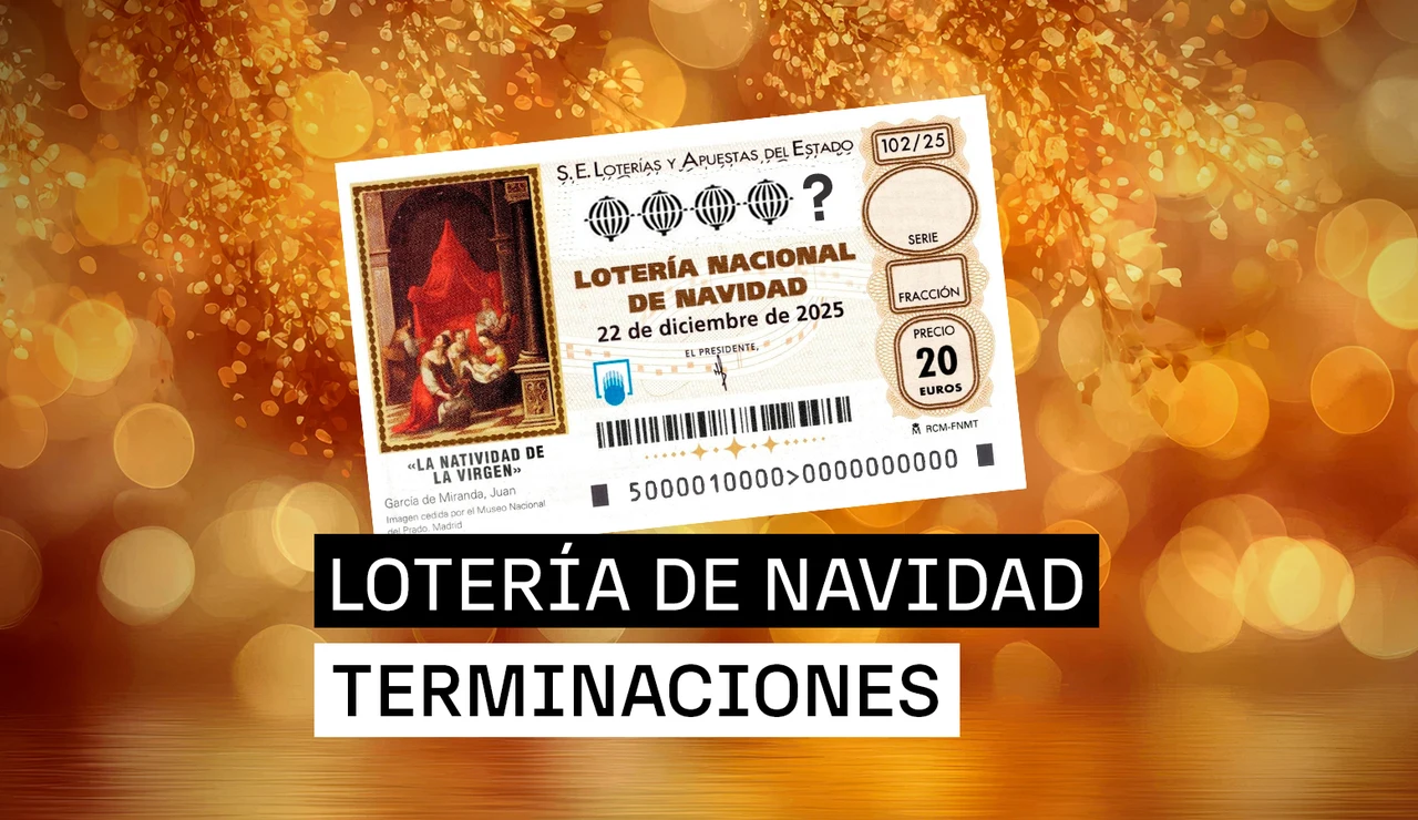 Pedrea, terminaciones y aproximaciones de la Lotería de Navidad 2025: comprueba si tu número ha sido premiado