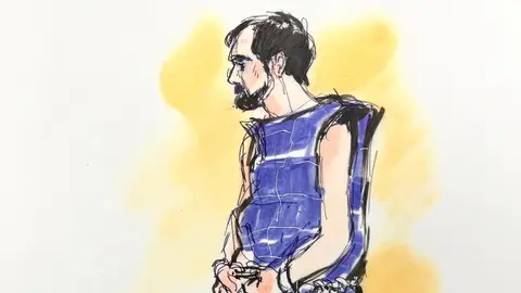 Nick Reiner compareciendo en el juzgado por el asesinato de sus padres Nick Reiner compareciendo en el juzgado por el asesinato de sus padres