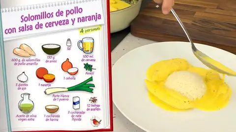 Ingredientes Solomillos de pollo con salsa de cerveza y naranja Ingredientes Solomillos de pollo con salsa de cerveza y naranja