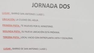 Pista a pista, en Lugo, el Gordo se esconde en las calles: "El premio es participar"