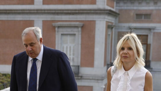Fernando Mart&iacute;nez de Irujo y su hermana Eugenia