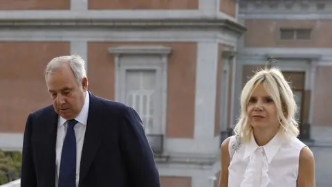 Fernando Martínez de Irujo y su hermana Eugenia Fernando Martínez de Irujo y su hermana Eugenia