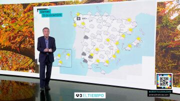 La previsi&oacute;n de Roberto Brasero para el comienzo del invierno: "G&eacute;lido inicio de las Navidades"