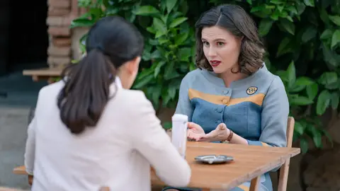 Maripaz y Claudia en el capítulo 465 de Sueños de libertad Maripaz y Claudia en el capítulo 465 de Sueños de libertad