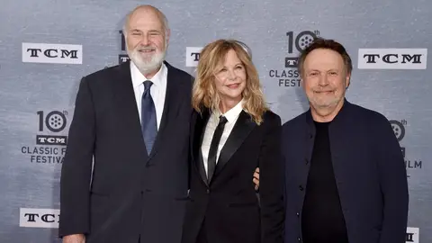 Rob Reiner, Meg Ryan y Billy Crystal Rob Reiner, Meg Ryan y Billy Crystal