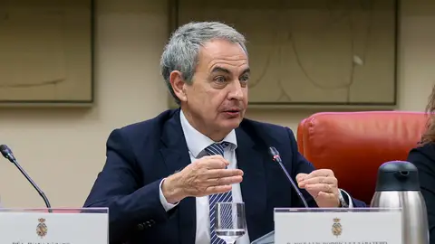 El expresidente del Gobierno José Luis Rodríguez Zapatero en una comparecencia pública. El expresidente del Gobierno José Luis Rodríguez Zapatero en una comparecencia pública. EFE/ Víctor Lerena