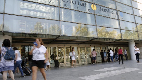 Sede de la Ciudad de la Justicia en Val&egrave;ncia