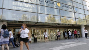 Sede de la Ciudad de la Justicia en Val&egrave;ncia