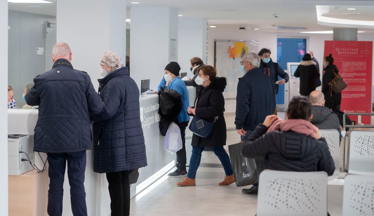 Recepci&oacute;n hospital