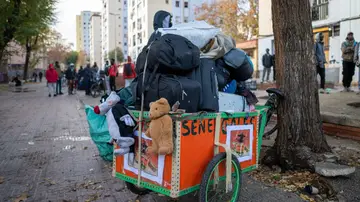 Imágenes de los desalojados Imágenes de los desalojados