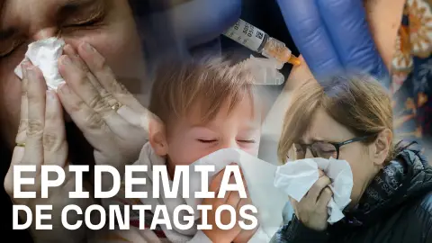 Gripe Epidemia de contagios