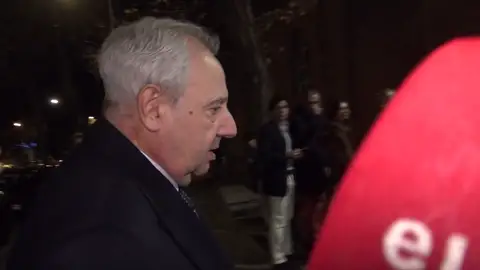 Fernando Martínez de Irujo, en un funeral en Madrid Fernando Martínez de Irujo, en un funeral en Madrid