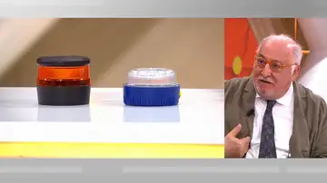 Pere Navarro en Espejo Público. Pere Navarro en Espejo Público.