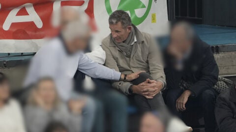 Iñaki Urdangarin en un partido de su hijo Pablo
