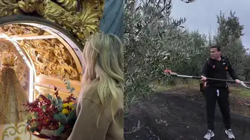 Imagen de María Guardiola y Miguel Ángel Gallardo en su día de reflexión Imagen de María Guardiola y Miguel Ángel Gallardo en su día de reflexión