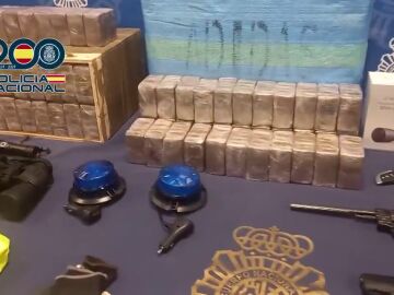 Golpe policial a los ladrones de narcos: frustran el robo de dos toneladas de hach&iacute;s ocultas en una 'guarder&iacute;a' de M&aacute;laga