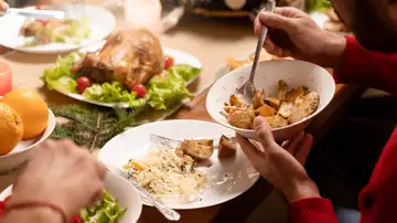 Comida en la mesa Comida en la mesa