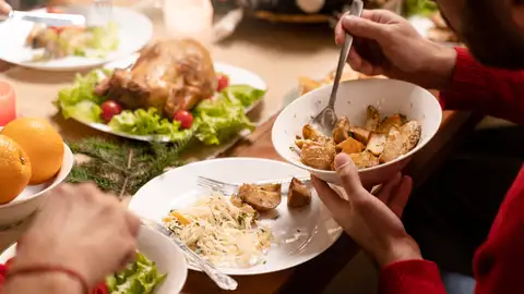 Comida en la mesa Comida en la mesa